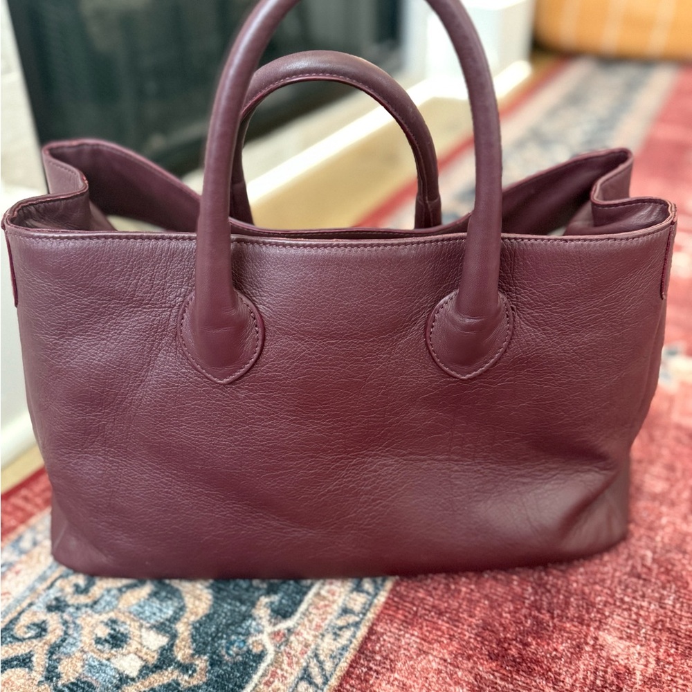 Mark & Graham Elisabetta Tote, Port Color